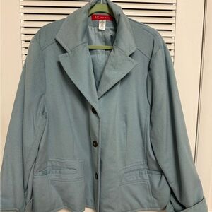 Anne Klein Light Blue Women's Jacket